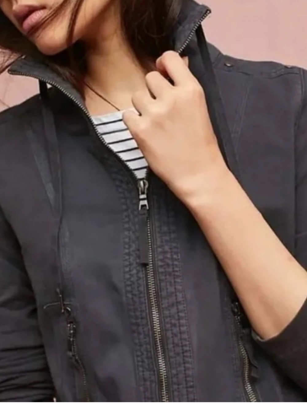 Marrakech Women's Charcoal Utility Jacket